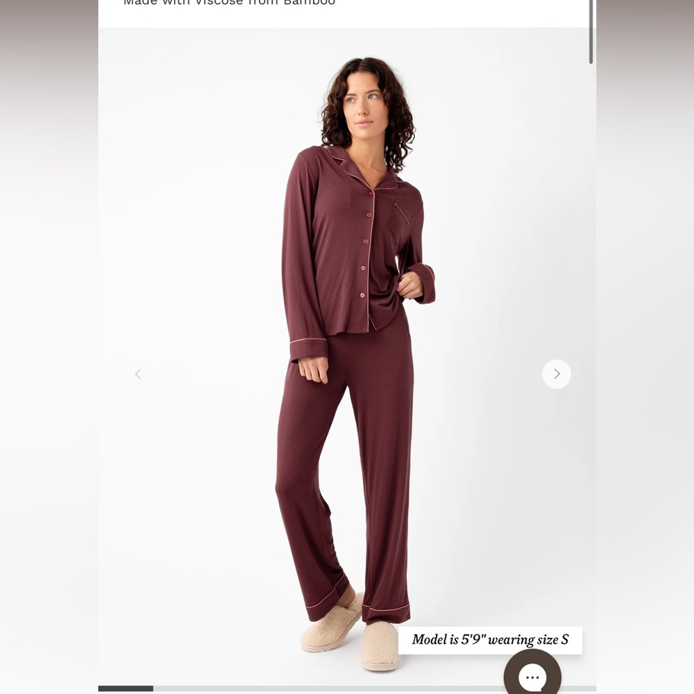 Cozy Earth Long Sleeve Bamboo Pajama Set